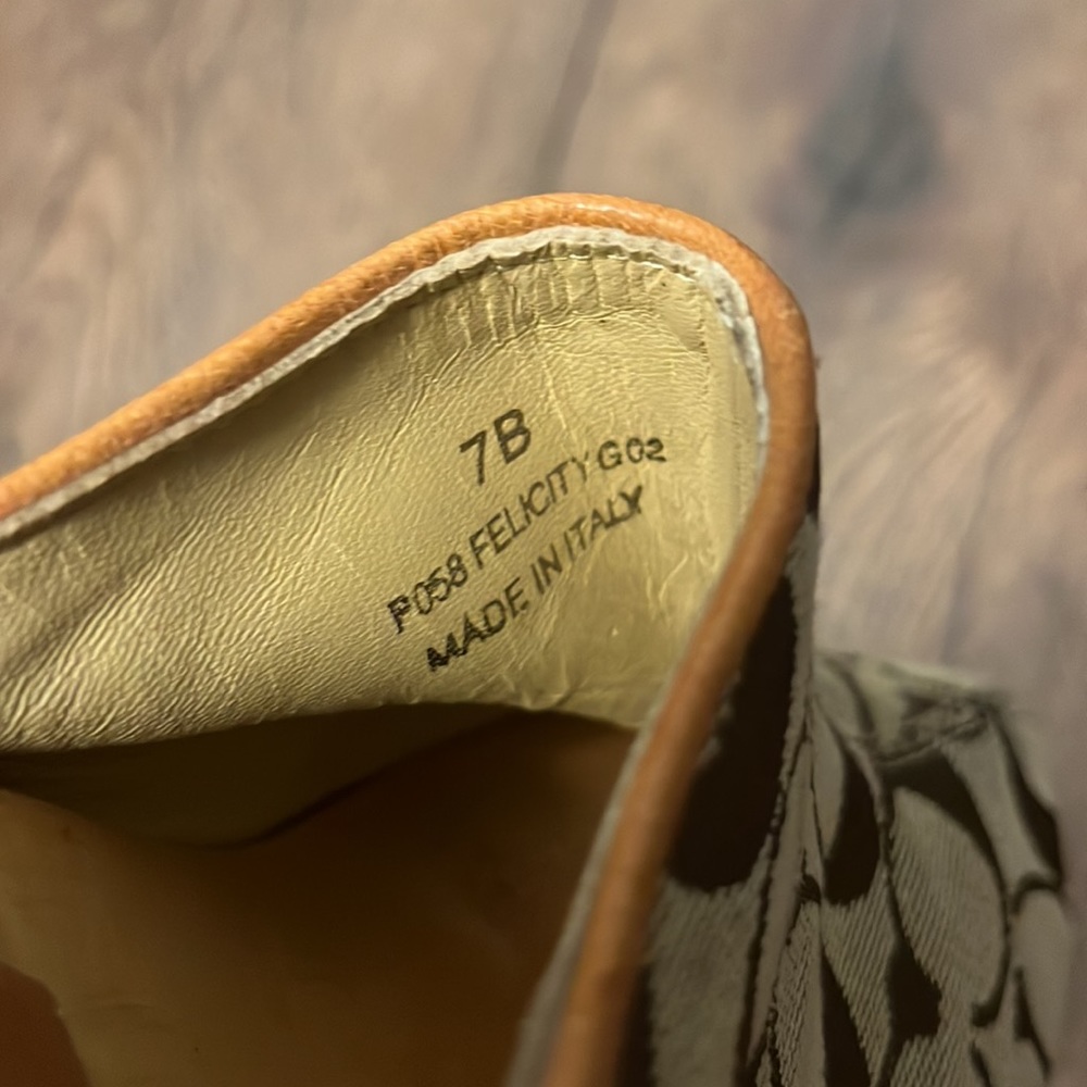 Coach Felicity Signature Clog In Khaki With A Woo… - image 6